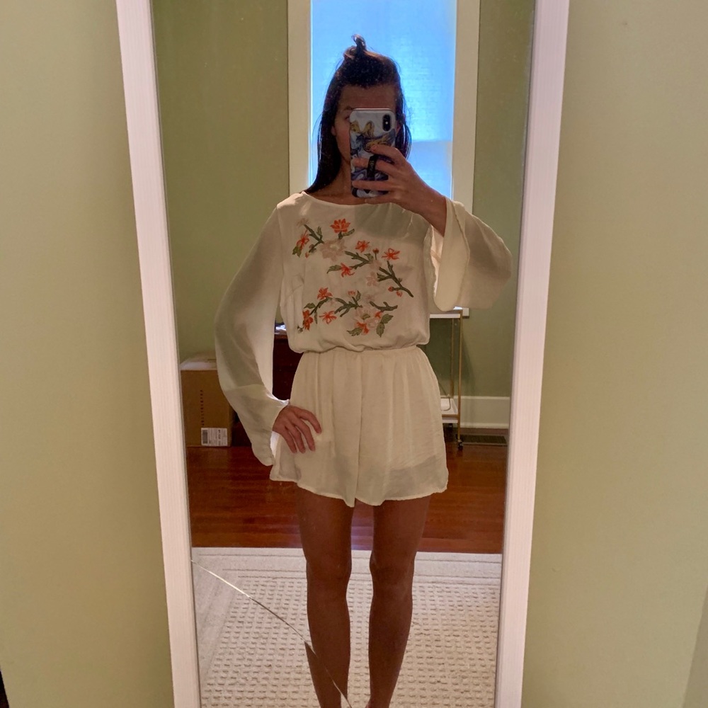 Easy Breezy Floral Romper